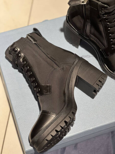 Ботинки Prada женский кожа черный 162830-6