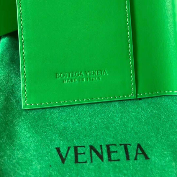 Мужская обложка на паспорт Bottega Veneta мужской кожа болотный 113495-7