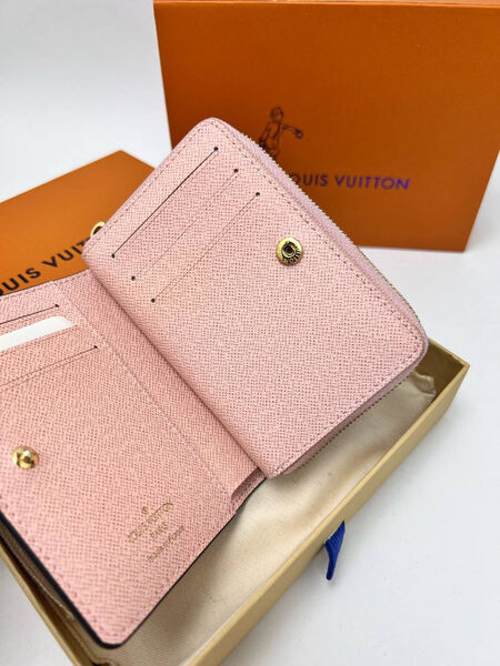 Кошелек Louis Vuitton женский канва розовый 177888-3