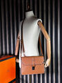 Мужская сумка мессенджер Hermès мужской кожа 134995-2