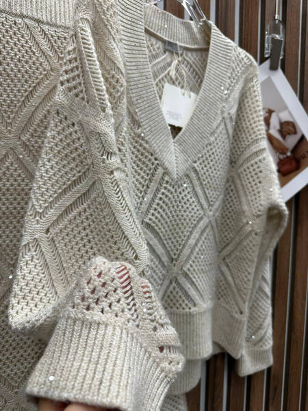 Костюм Brunello Cucinelli женский вязаная ткань графитовый 165689-7