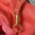 Сумка Chanel 22 женский кожа оранжевый 126350-5
