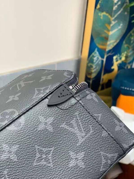 Мужской несессер косметичка Louis Vuitton мужской канва черный 111310-5