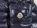 Мужской пуховик Moncler мужской синий 166513-5