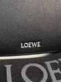 Мужская сумка мессенджер Loewe мужской кожа черный 168841-10