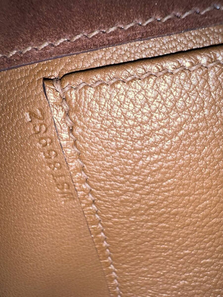 Сумка Hermèskelly Pochette женский замша бордовый 155741-8