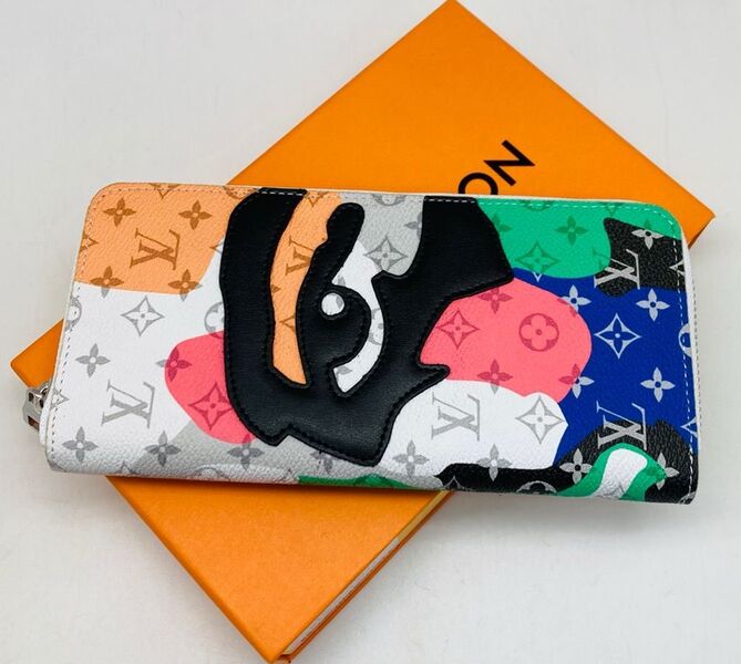 Кошелек Louis Vuitton женский кожа черный 138714