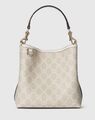 Сумка Gucci Emble женский канва графитовый 184933-1