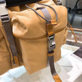 Мужской рюкзак Prada мужской нейлон горчичный 53376-4