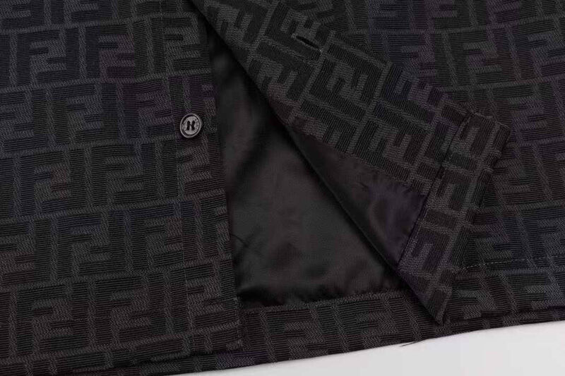 Мужская рубашка Fendi мужской черный 173331-8