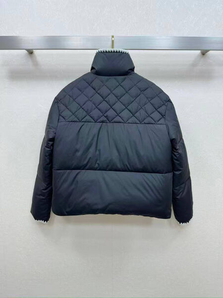 Пуховик Chanel женский синий 201711-5