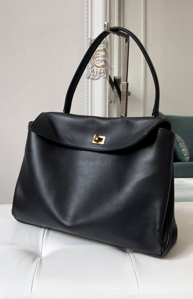 Сумка Balenciaga Rodeo женский кожа черный 146168-5
