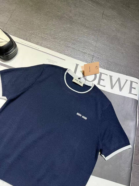Футболка Miu Miu женский черный 180294-5