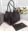 Сумка Bottega Veneta женский кожа черный 156360-1