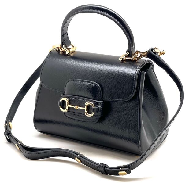 Сумка Gucci женский кожа черный 98542