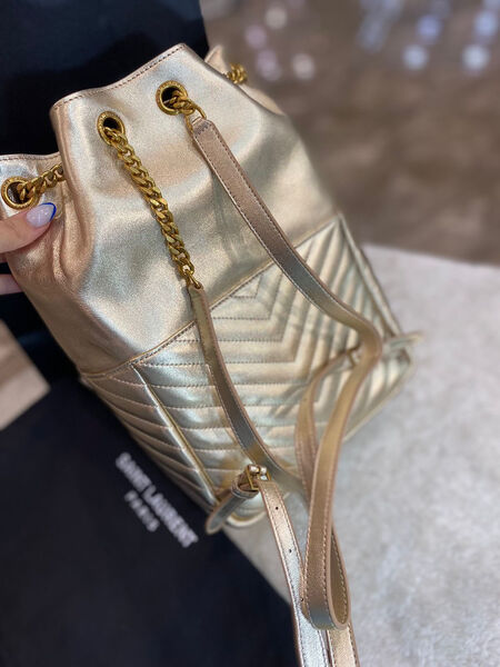 Сумка Saint Laurent женский кожа бежевый 77428-4