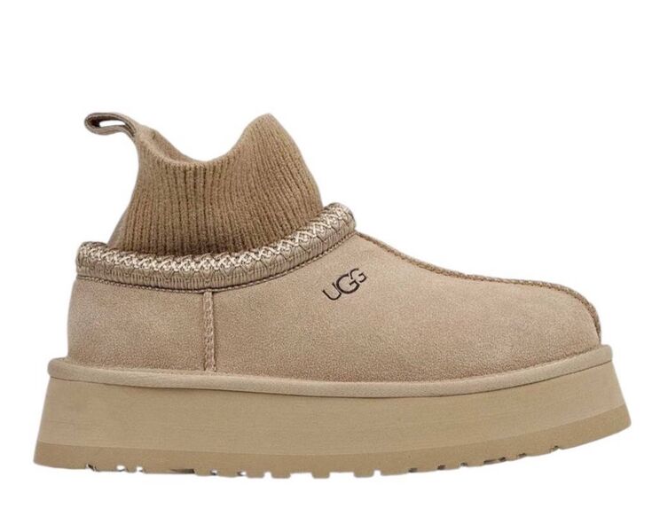 Угги Ugg женский замша бежевый 201958