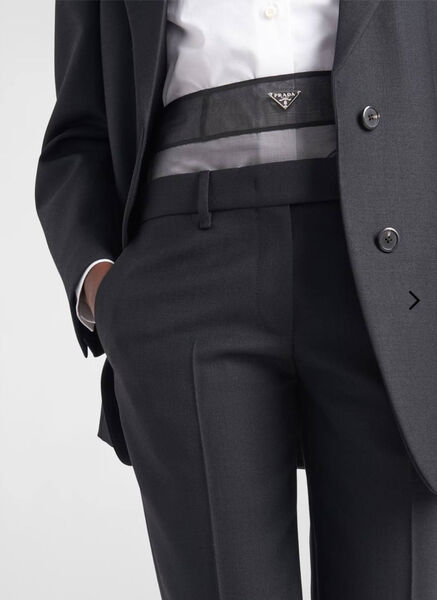 Брюки Prada женский черный 143578-2