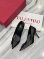 Туфли Valentino женский кожа черный 121249-4