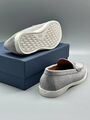 Мужские лоферы Christian Dior мужской замша графитовый 190696-3