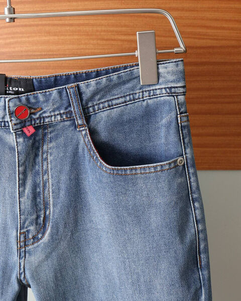 Мужские джинсы Kiton мужской джинса бирюзовый 182549-3