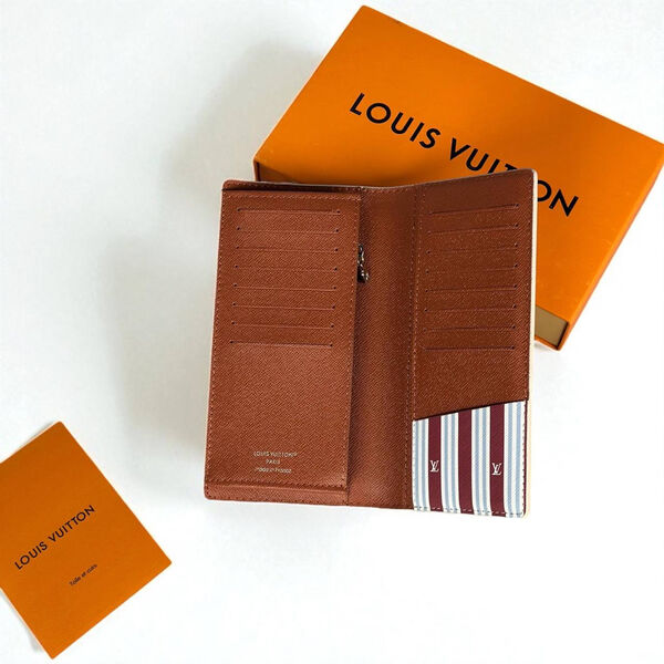 Купюрница Louis Vuitton женский кожа белый 195336-2
