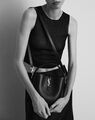 Сумка Saint Laurent Le 37 женский кожа черный 142725-2