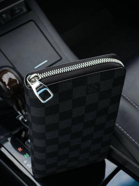 Мужской картхолдер Louis Vuitton мужской канва черный 108696-3