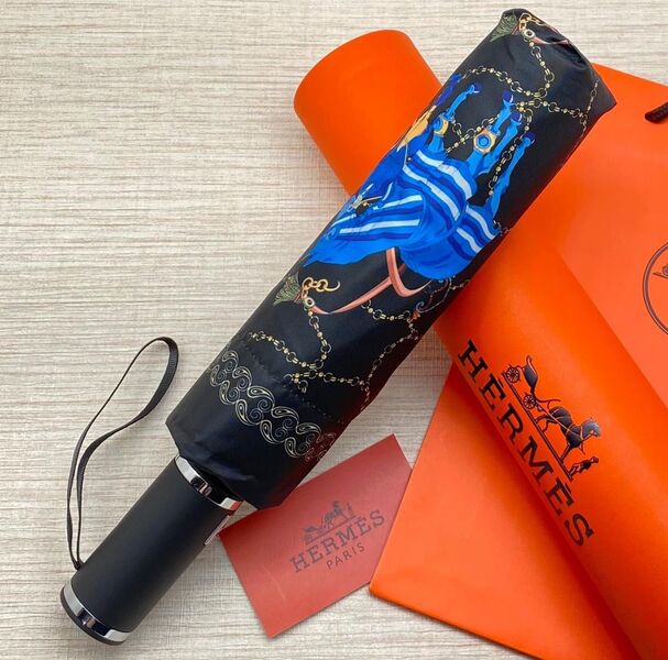Зонт Hermès женский синий 22901