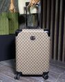 Чемодан Gucci женский канва бежевый 151647-1
