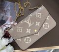 Сумка Louis Vuitton женский кожа бежевый 97482-1
