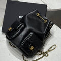 Рюкзак Chanel женский кожа черный 172273-4