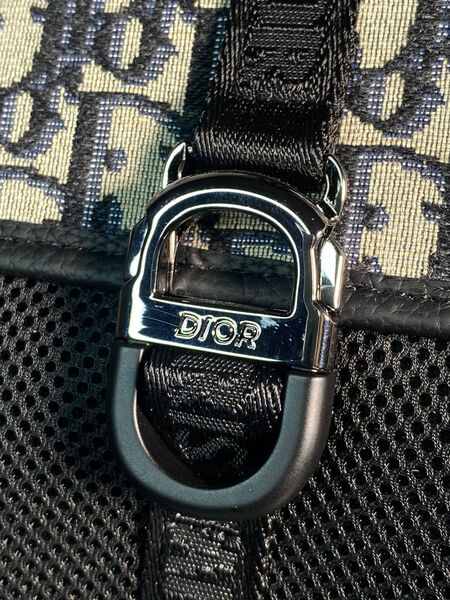 Мужской рюкзак Christian Dior мужской текстиль черный 145921-4
