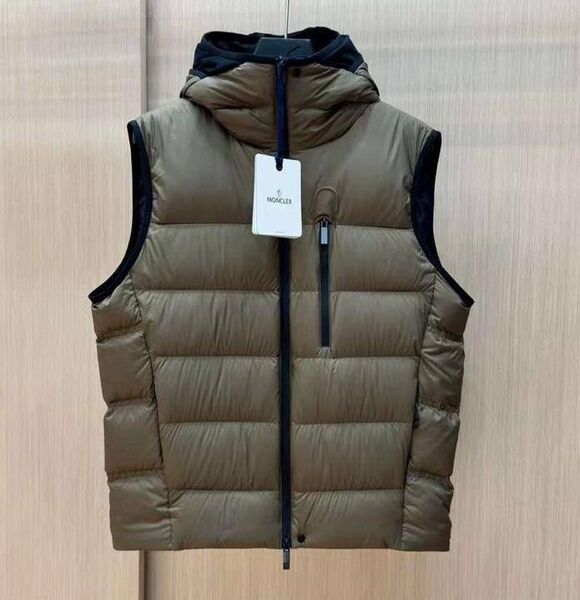 Мужской жилет Moncler мужской бежевый 163242