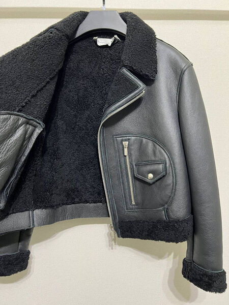 Дубленка Christian Dior женский черный 129610-2