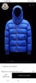 Мужской пуховик Moncler мужской бирюзовый 169844-8
