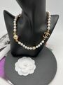 Колье Chanel белый 175843-2