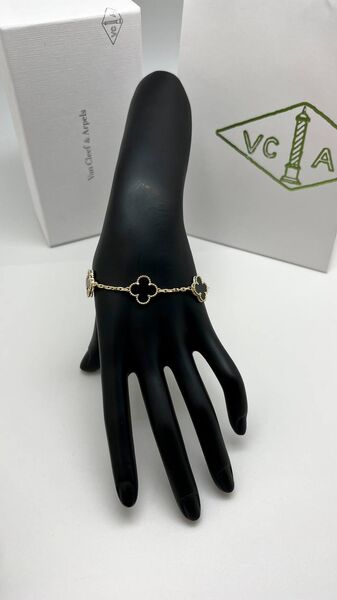 Браслет Van Cleef черный 176113-2