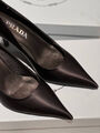 Туфли Prada женский сатин черный 146545-3