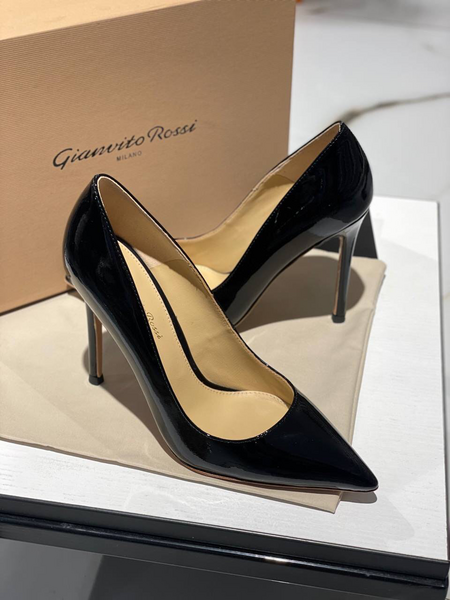 Туфли Gianvito Rossi женский кожа черный 80106-3