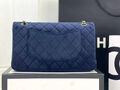 Сумка Chanel 2.55 женский замша синий 129075-5