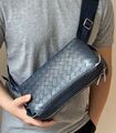 Мужская сумка слинг Bottega Veneta мужской кожа черный 149908-1