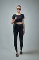Лосины Alaïa женский черный 159034-4
