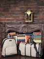 Мужской рюкзак Gucci мужской кожа графитовый 105311-5