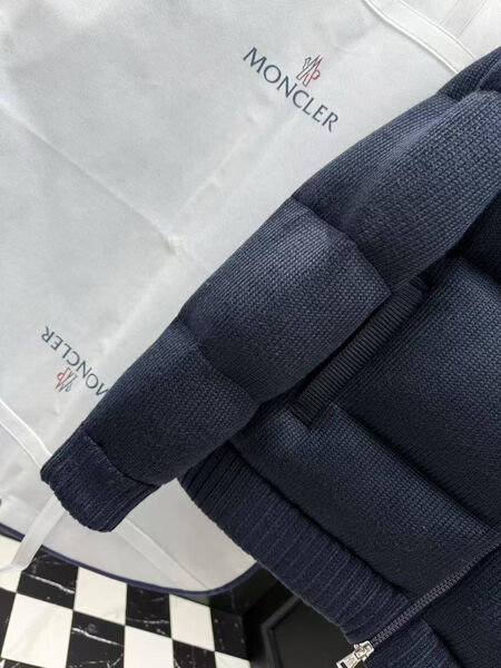 Мужская куртка Moncler мужской синий 199956-3