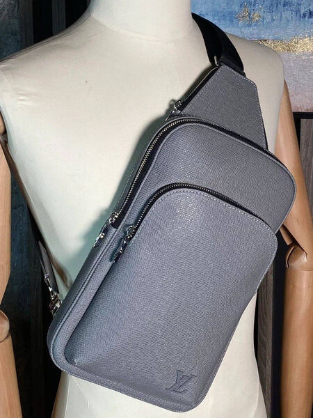 Мужская сумка слинг Louis Vuitton мужской кожа графитовый 152923