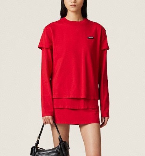 Комплект Miu Miu женский бордовый 174247