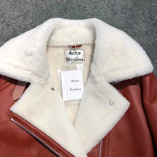 Дубленка Acne Studios женский кожа 19361-3