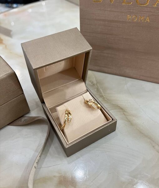 Серьги Bvlgari бронзовый 176064-2