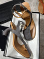 Туфли Dries Van Noten женский замша графитовый 180073-1
